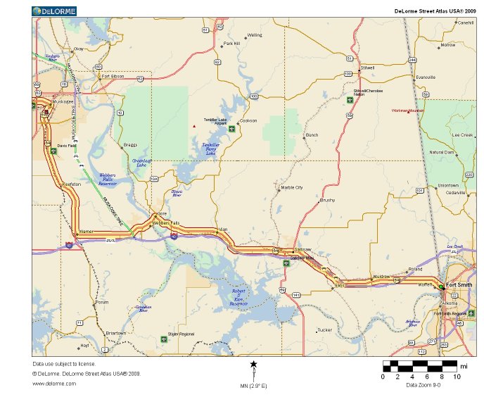 Map 1 - Click for larger version