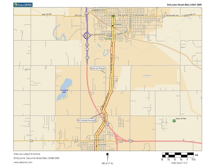 Map 1 - Click for larger version