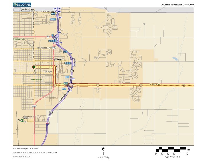 Map 1 - Click for larger version