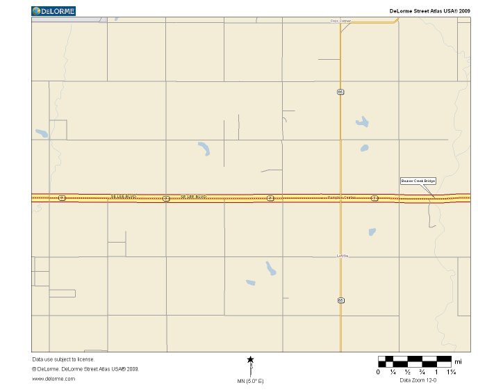 Map 2 - Click for larger version