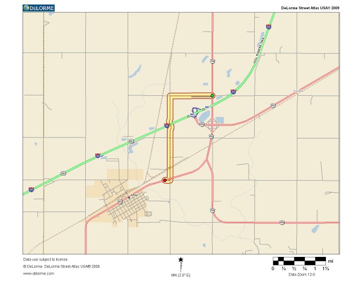 Map 2 - Click for larger version